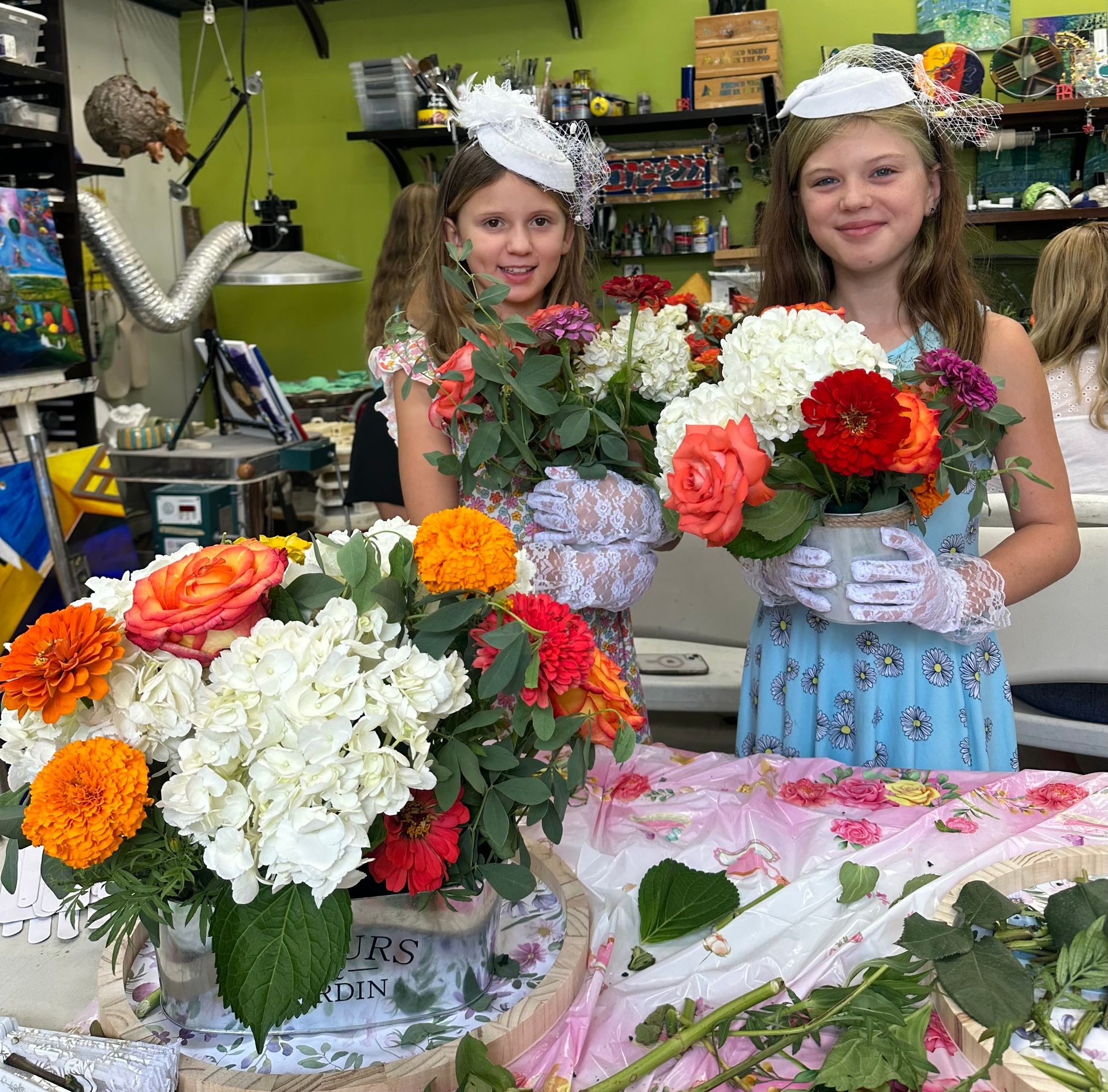 Whimsical Blooms: Kids’ Flower Workshop